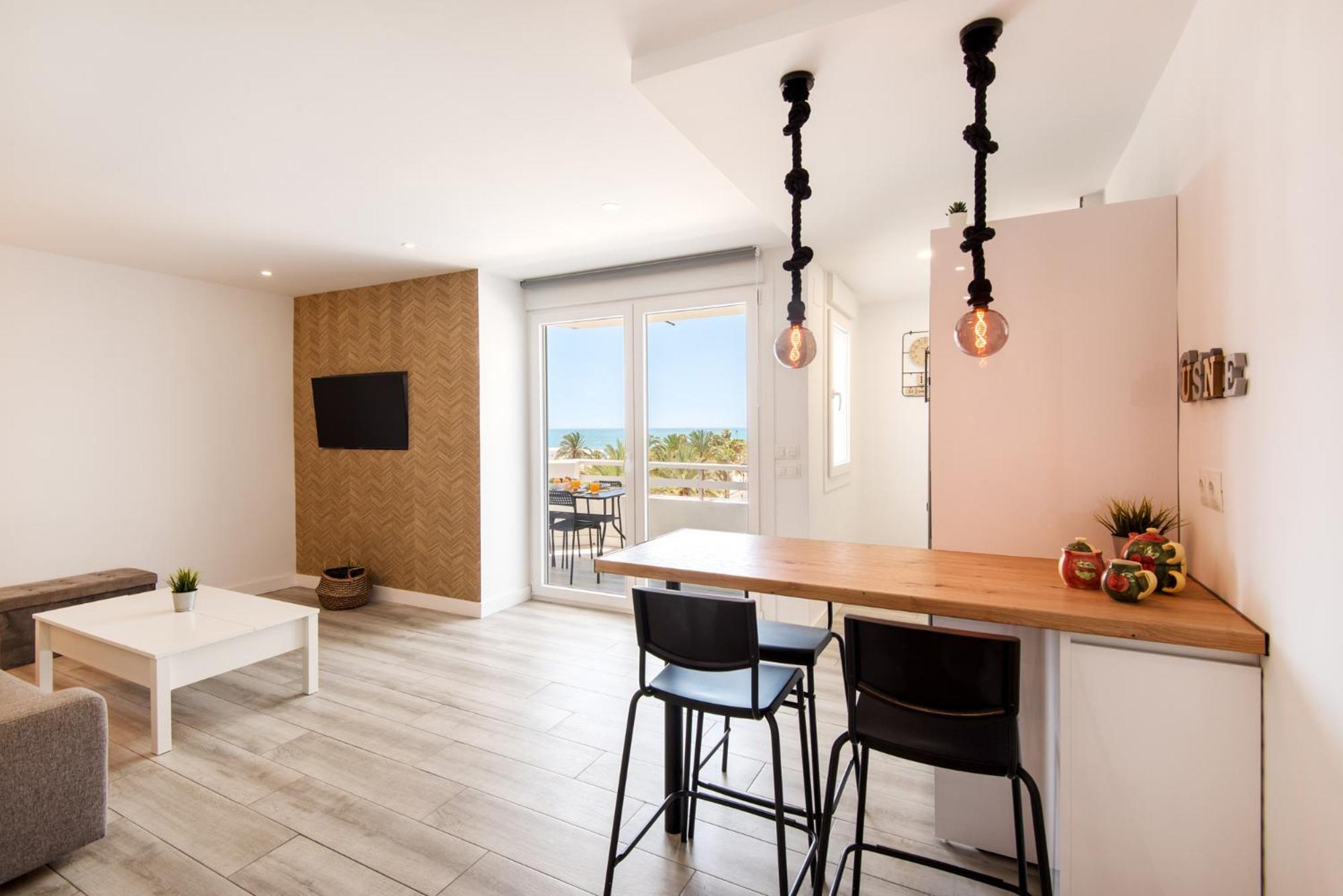 Palm True Towers 1, Marina Beach Apartment Фуэнхирола Экстерьер фото